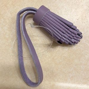 Portland leather goods lavender tassel